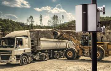 Monitoramento da qualidade do ar para mineradoras e pedreiras