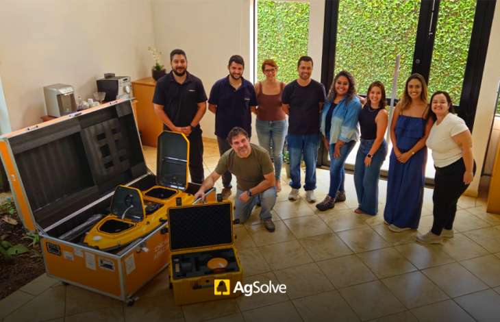 Tecnologia e capacita��o: AgSolve participa de treinamento t�cnico com especialistas da CHCNAV