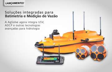 AgSolve amplia portf�lio com solu��es para batimetria e medi��o de vaz�o
